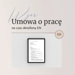 Umowa o pracę na czas określony EN