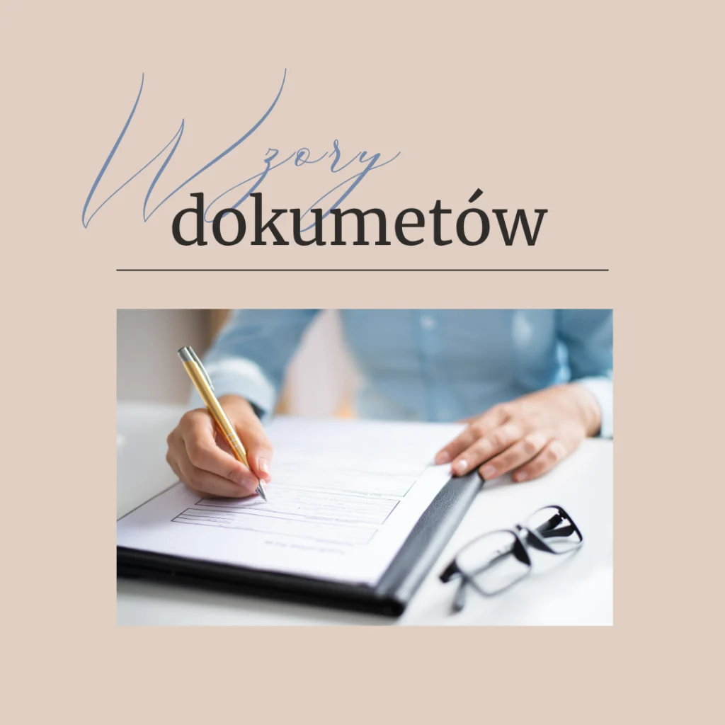 wzory dokumetów